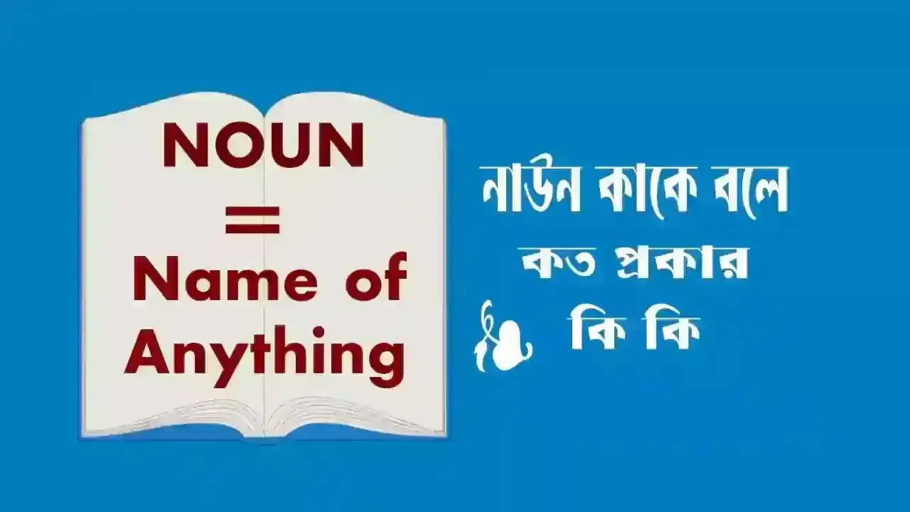 সহজে শিখুন Noun কাকে বলে কত প্রকার ও কী ...